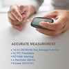 ANKOVO Blood Glucose Monitor Kit, Diabetes Testing Kit with Blood Glucose Meter, 100 Blood Test Strips, 100 Counts 30 Gauge Lancets and Carrying Case, Control Solution, Lancing Device, No Coding